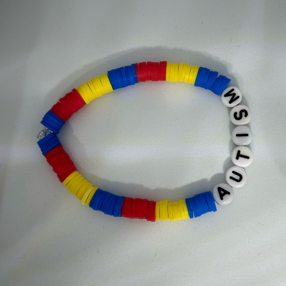 Autism (Awareness) Heishi Bracelet - Picture 6 of 6